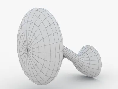 1470 - Bra Lamp Low-poly 3D model