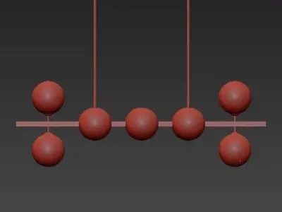 CHANDELIER LARGO 3D model