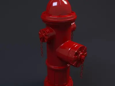 Fire Hydrant 3D model