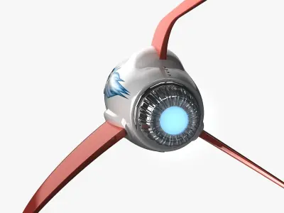 Rocket Ship 3D model