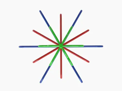 Playground upstairs outdoor 3D model