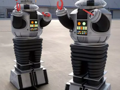 Lost in Space - B9 Robot  3D model