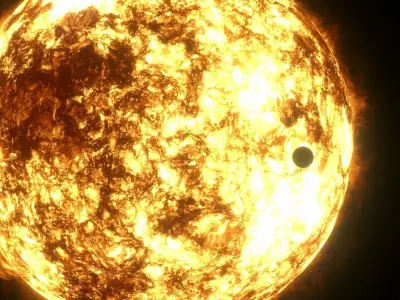 Procedural Star 3D model