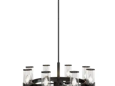 REEVE CHANDELIER Low-poly 3D model