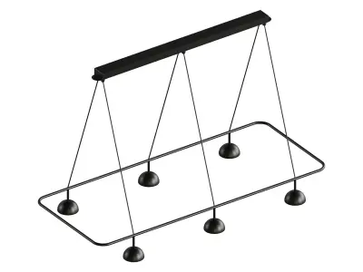 CUPOLINA Chandelier by Estiluz 3D model