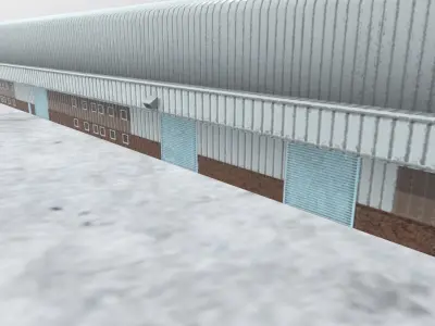 EGCC Storage 2 Low-poly 3D model