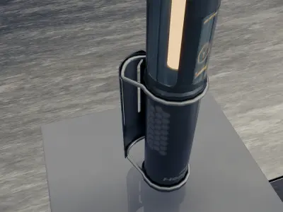 Sci fi lighting pack - Explorers Lights Low-poly 3D model