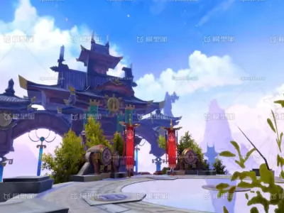 battle arena 3D model