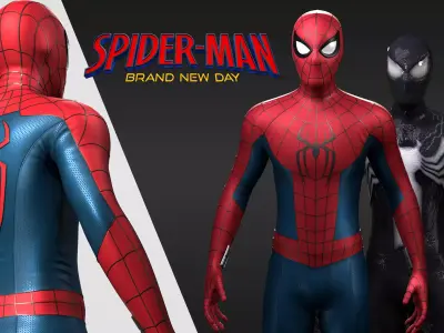 MCU Spider-Man Brand New Day Movie 3D model 3D model