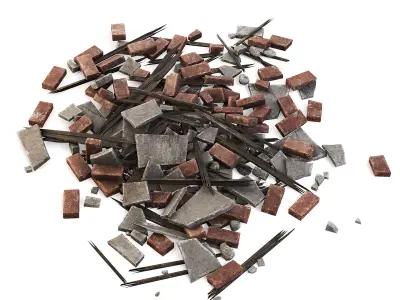 Rubble Large 3D model
