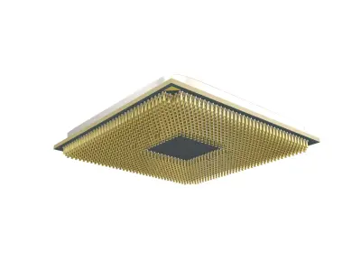 AMD Ryzen 5 5600 CPU V1 001 Low-poly 3D model