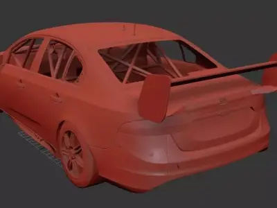 F Falcon Mk7f FG V8 Supercars 2015 3D print model