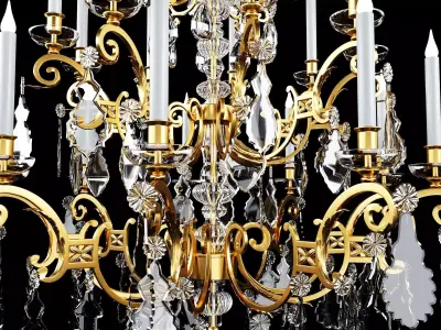 Delisle Chandelier  3D model