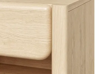 Restoration Hardware nightstand Noma 3D model