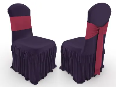 Collection Banquet Chair 21 3D Model Pack
