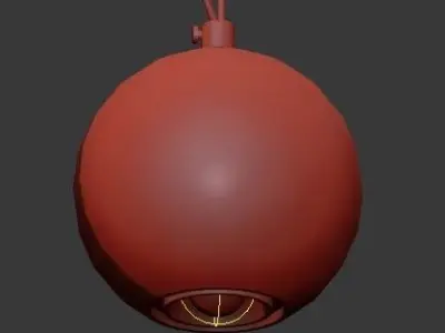 Multisphere Pendant White 5 3D model purchase