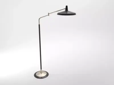 pivot floor lamp 3D model