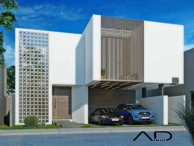 Exterior Residence 3D model