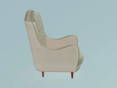 October Armchair 3D model