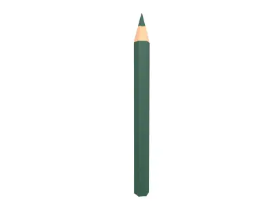 Colored Pencils v1 005 Low-poly 3D model