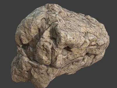 Lisa Stone Low-poly 3D model