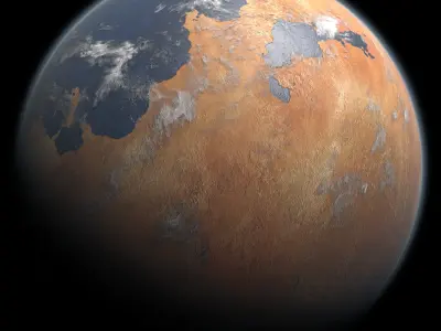 Desert Planet 06 Free 3D model