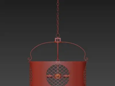 Currey Company Lighting Yoshinomado Chandelier 3D model