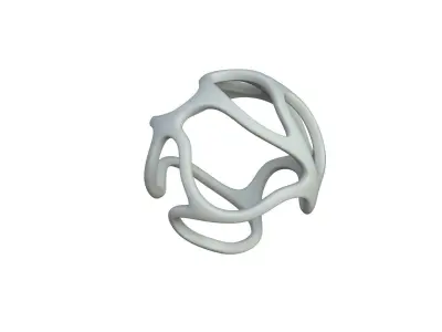 SciFi Cube Object No 29965 Low Poly Shape Texture