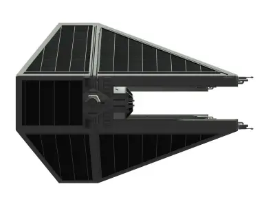 TIE Interceptor 3D model buy
