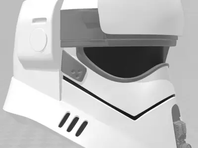 Star Wars Mountain Trooper Helmet 3D print model