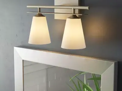 Rumbaugh Dimmable Vanity Light 3D model