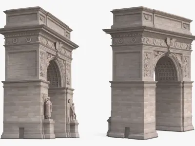  Washington Square Stone Arch Historic Replica 