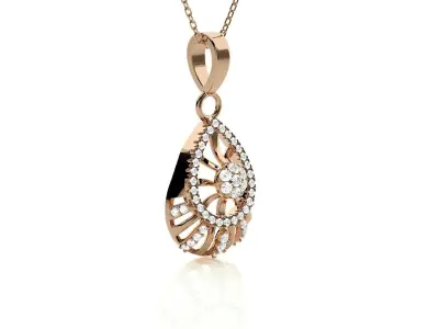 Light wt Pendant Earrings Set 3dm stl obj mtl gltf glb renders  3D print model