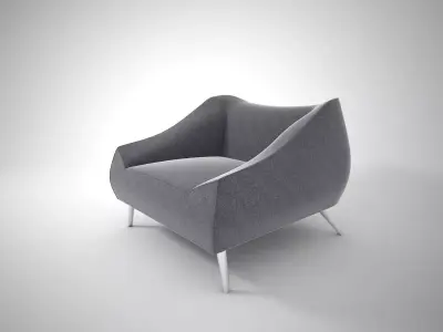 01 CARMEL CHAIR 3D model