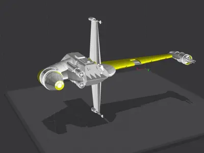 C-wing Ugly - Star Wars RP kit 3D print model