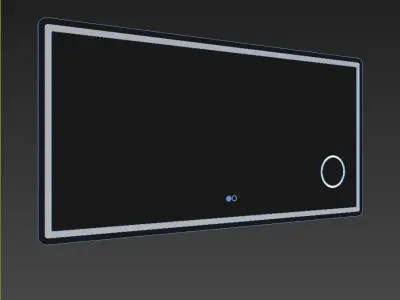 Deejay LED Mirror 1400 x 700 mm 3D model