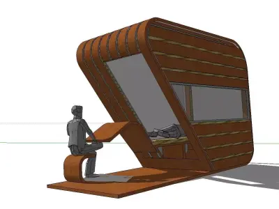 Creative Design-Holiday Cabin-023 3D model