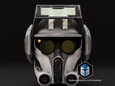 Bad Batch Tech Helmet 3D print model