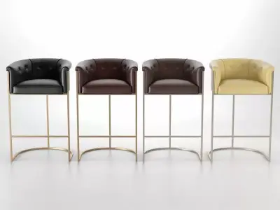 Calvin Barstool 3D model