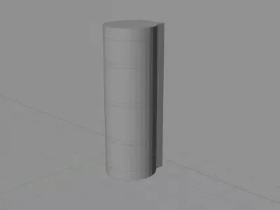 WALL LIGHT Low-poly 3D model