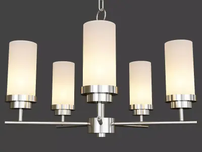 Maxim Lighting 10205ftsn Corona 5 Light Chandelier Atg 3D model