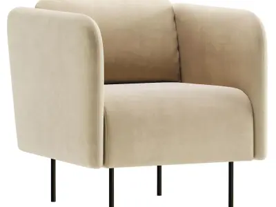 Armchair Orhet By divan 3D model
