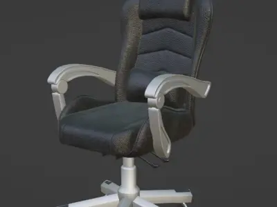 Gaming chair 3D model