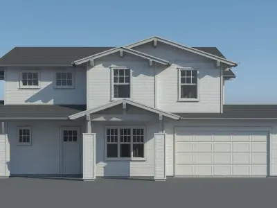 Family House Collection 2 3D model
