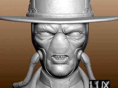 Cad Bane from The Book of Boba Fett 3D print model
