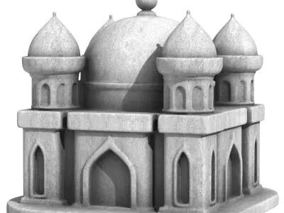 Mosque 3D print model