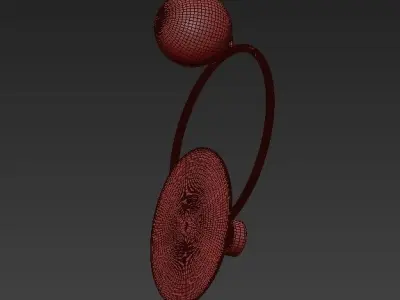 HEX bra 3D model