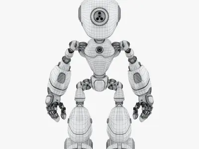 OCULUS Long Headed robot 3D model