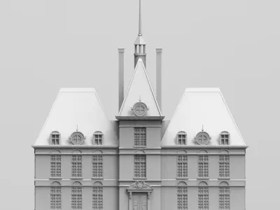 Moulinsart Marlinspike Chateau 3D print model