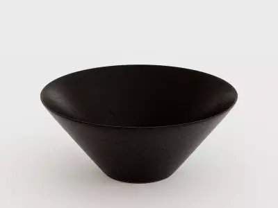Geometric Bowl Low-poly 3D model
